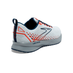 ZAPATILLAS BROOKS RUNNING LEVITATE 5 HOMBRE WHITE TITAN FLAME (130) - SOLO NATACIÓN