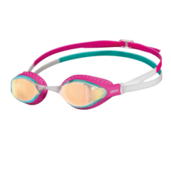 ARENA AIRSPEED MIRROR YELLOW COOPER PINK (205) - CLEAR MIRRORED LENSES - IDEAL FOR INDOORS