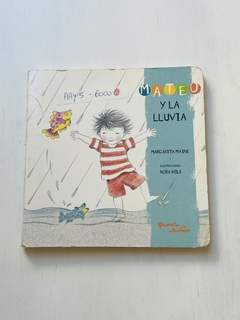 Libro tapa dura. Mateo y la lluvia - Planeta Junior | Margarita Maine