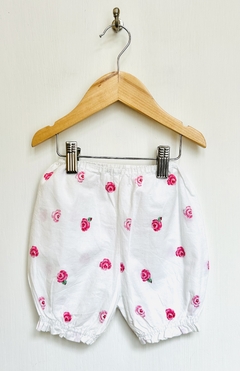 PLAY(*) | 9m | Petit Enfant | vestido blanco estampado rosas con bombachudo en internet