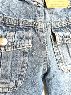 PLAY | L (9/12m AMPLIO) | Cheeky | jean azul carpintero cintura ajustable en internet