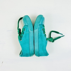 T20 | Mimo | zapatillas verdes tipo gamuza - comprar online