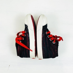 PLAY | T20 | Grisino | zapatillas altas negras cordones rojos - comprar online