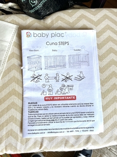 SOLO RETIRO | PLAY (*ver detalle) | Baby Piac | Cuna steps Blanca 4 en 1 - tienda online