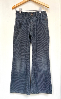 PLAY | 6/6x (6/7A) | OshKosh | pantalon corderoy oxford azul/gris cintura ajustable