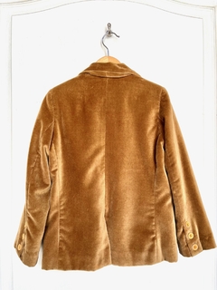 PLAY | 6A | Paula Cahen D'anvers | saco invernal blazer marrón pana 2 botones - comprar online
