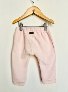 PLAY(*) | L (9/12m) | MiniMimo | pant bebé plush rosa liso - comprar online