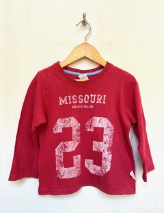 PLAY | 2A | Cheeky | remera manga larga rojo 23 missouri