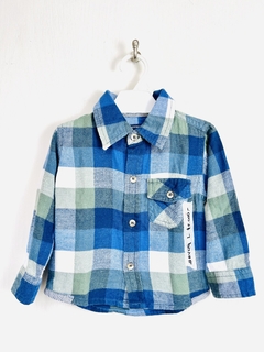 L (9m) | Mimo | Camisa leñadora azules verdes