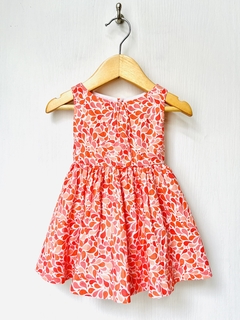 PLAY(*) | APROX 3/6m | Baby Cottons | vestido coral naranja gotitas con bombachudo - comprar online