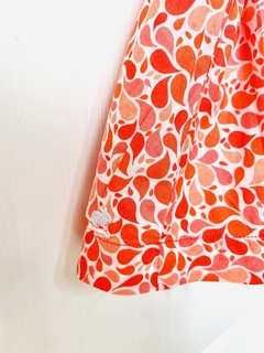 PLAY(*) | APROX 3/6m | Baby Cottons | vestido coral naranja gotitas con bombachudo - tienda online