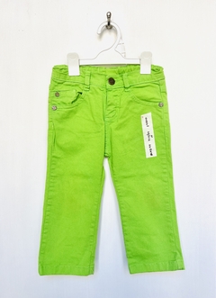 18/24 M | Grisino | Pantalon jean verde