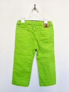 18/24 M | Grisino | Pantalon jean verde - comprar online