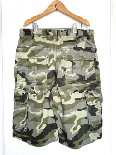 PLAY(*) | 16A | Old Navy | bermuda camuflada verde cargo cintura ajustable en internet