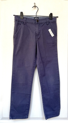 8A | OshKosh | pantalon gabardina azul cintura ajustable