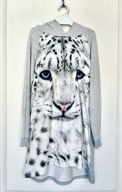 9/10 | H&M | Buzo largo/camison/vestido Con Capucha tigre