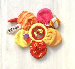 Woody Toys | Flor de peluche Incluye abeja con chifle, abaco y diferentes texturas para que el bebé explore - comprar online