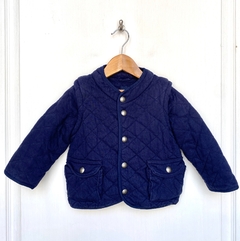 18/24m | GAP | campera acolchado azul marino mangas desmontables