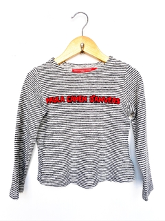 PLAY(*) | 2A (chico) | Paula Cahen D'anvers | remera manga larga gris rayas negras Paula Cahen D'Anvers