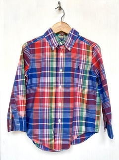 PLAY | 4A | Ralph Lauren | camisa manga larga cuadrille multicolor - comprar online