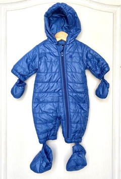 3m | Baby Cottons | astronauta azul con mitones y escarpines forrado plush - comprar online