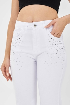 WIDE LEG RIGIDO CON STRASS - ALBOSTAR - comprar online