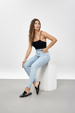 SKINNY ELASTIZADO CELESTE - ZOE - STRIVEN JEANS