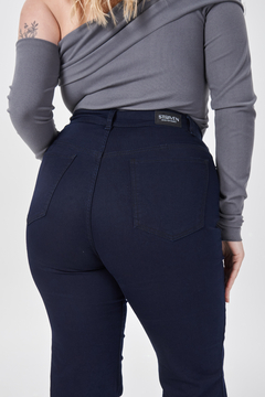 OXFORD CURVY ELASTIZADO - INDIGO - comprar online