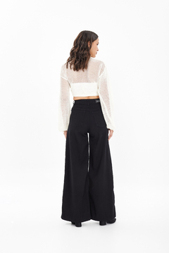 WIDE LEG CON COSTURA TRIANGULAR - JENNER - STRIVEN JEANS