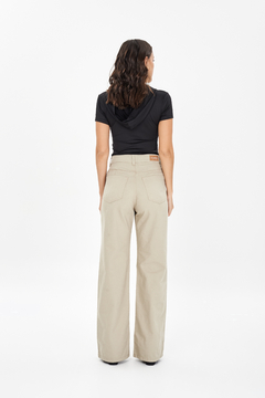 WIDE LEG RIGIDO VERDE BEIGE - LUMI - STRIVEN JEANS