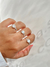 anillo cubic redondo Magnolia - comprar online