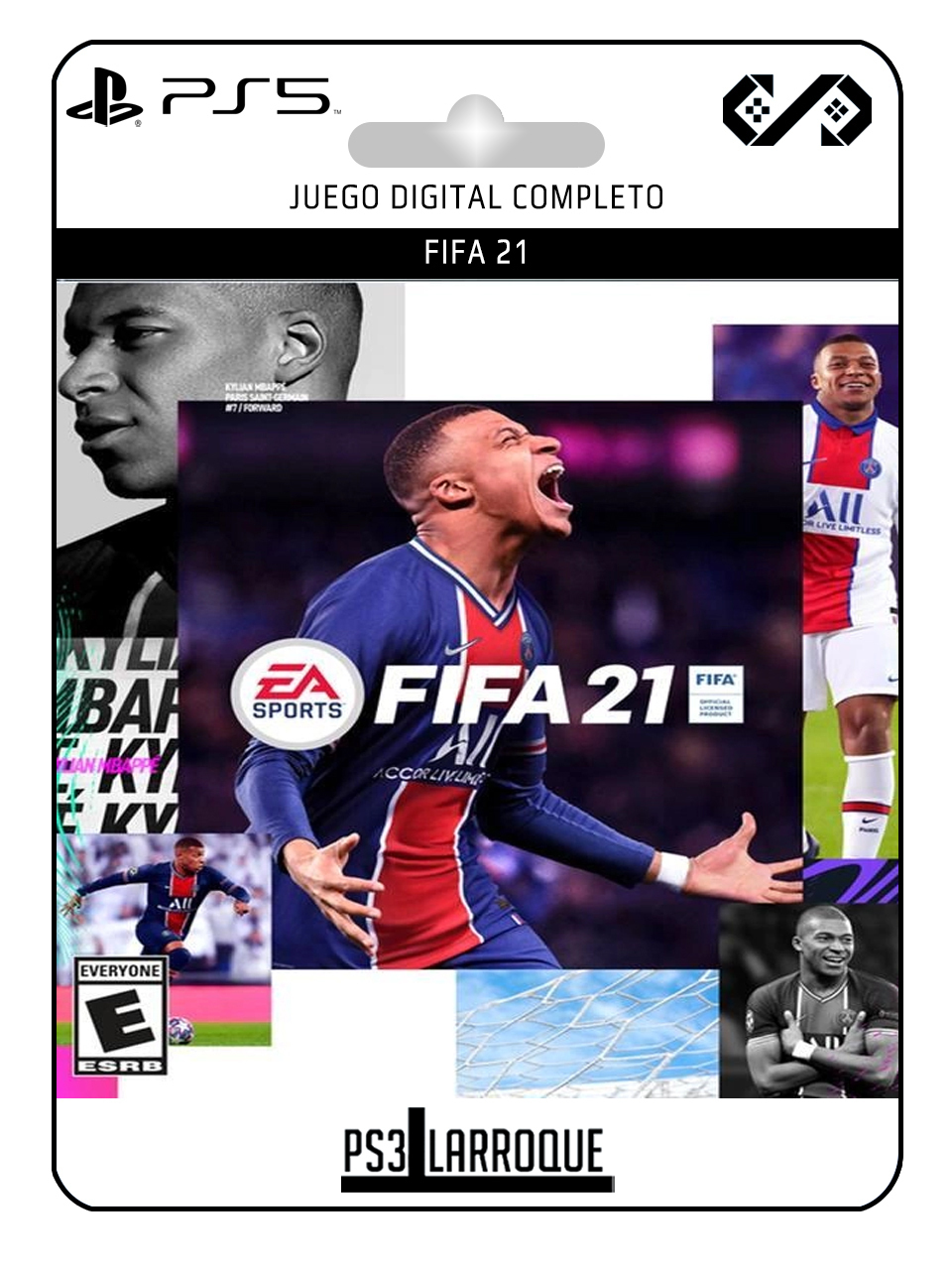 FIFA 21 PS5 DIGITAL - Comprar en Ps3 Larroque