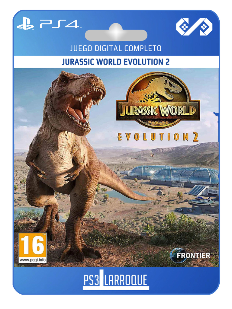 JURASSIC WORLD EVOLUTION 2 PS4 DIGITAL Ps3 Larroque