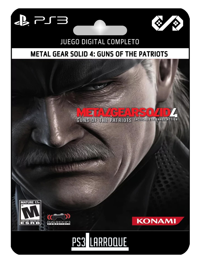 METAL GEAR SOLID 4: GUNS OF THE PATRIOTS PS3 DIGITAL