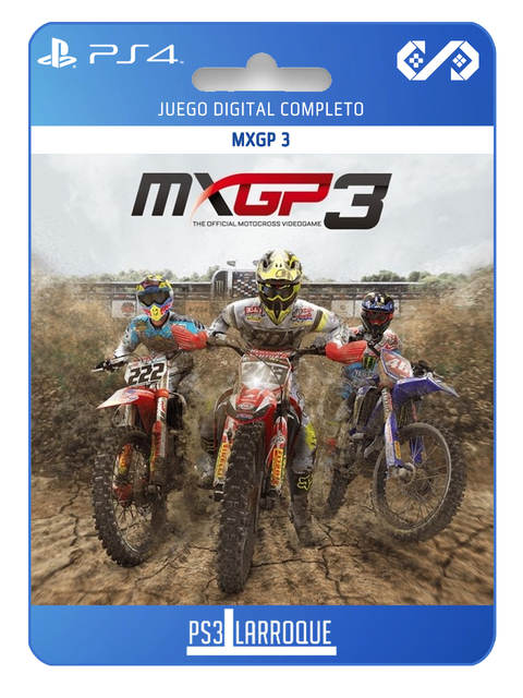 MXGP 3 PS4 DIGITAL - Comprar en Ps3 Larroque