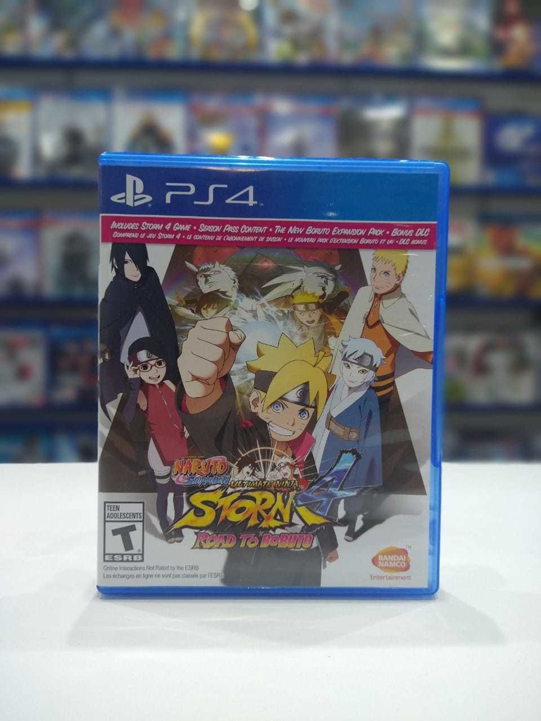 Jogo Ps4 Naruto Shippuden Ultimate Ninja Storm 4 Fisico