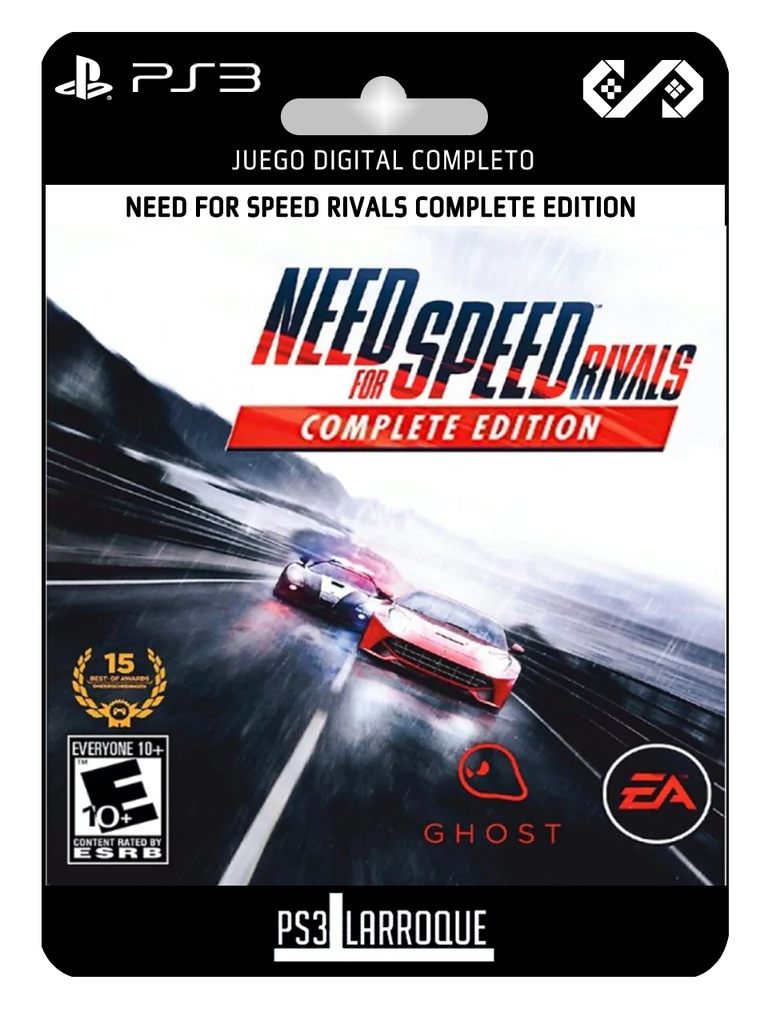 PS3 NFS Need For Speed Rivals - video gaming - by owner - electronics media  sale - craigslist