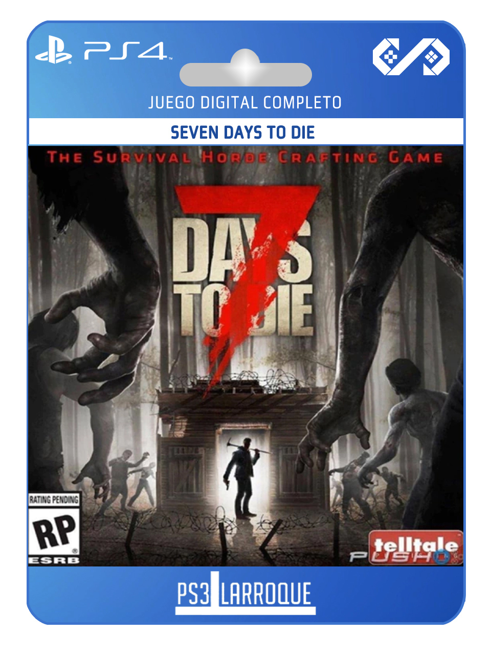 SEVEN DAYS TO DIE PS4 DIGITAL Comprar en Ps3 Larroque