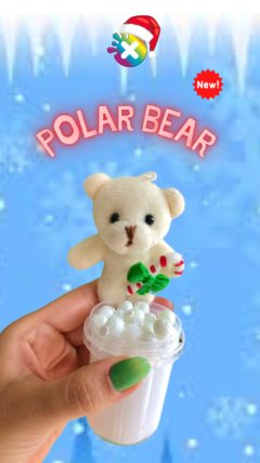 Slime Semi Crunch Polar Bear - comprar online