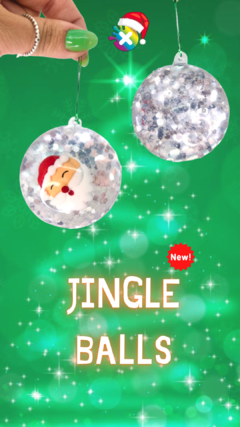 Slime Clear Jingle Balls - DIY - comprar online