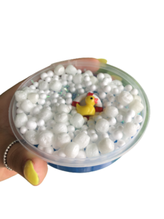 Slime Clear Semi Foam Crunch Save Mr. Duck - loja online