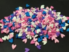 Fake Sprinkles - Berry Hearts