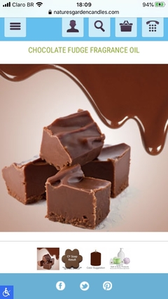 Essência GRINGA Chocolate Fudge (5 ml)