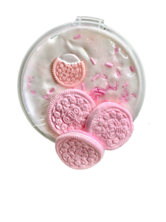 Slime Clay Pink Oreo - DIY
