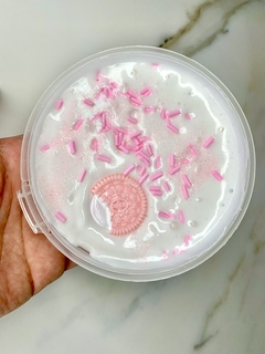 Slime Clay Pink Oreo - DIY