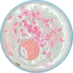 Slime Clay Pink Oreo - DIY na internet