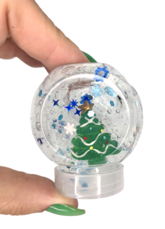 Slime Clear Mini Snow Globe
