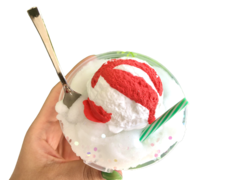 Slime Hybrid Candy Cane Ice Cream - DIY - loja online