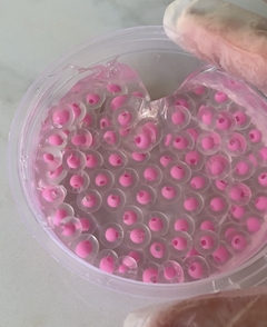 Slime Clear Crunch Bomb Pink - comprar online