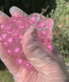 Slime Clear Crunch Bomb Pink na internet